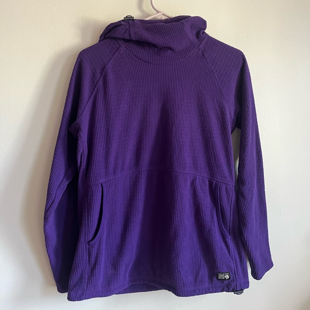 Mountain Hardwear Purple Fleece Hoodie